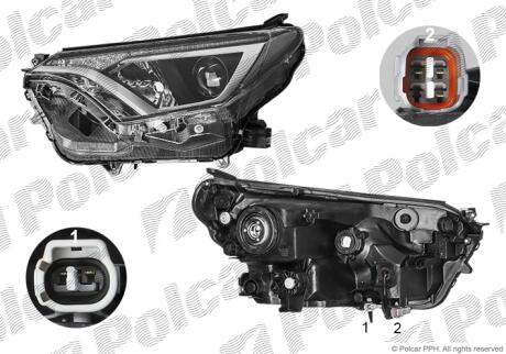 Фара основна Polcar 81X3090E