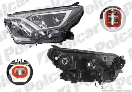 Фара основная Polcar 81X309-E