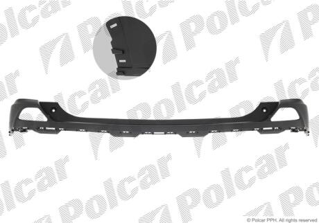 Бампер задній Polcar 81X396-2