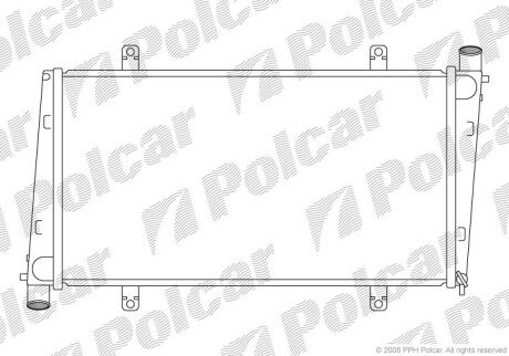 Радіатори охолодження Polcar 904008-2