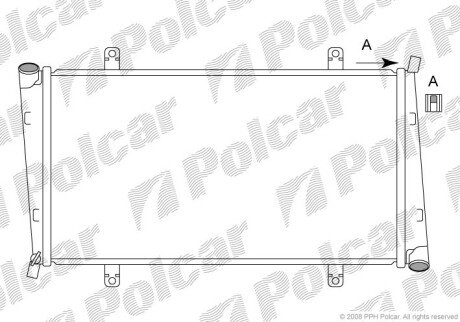 Радіатори охолодження Polcar 904008-4