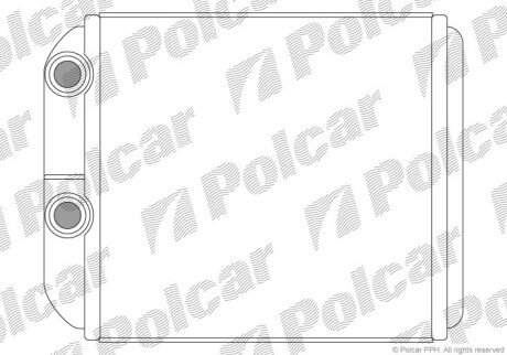 Радіатор обігрівача Polcar 9040N8A1