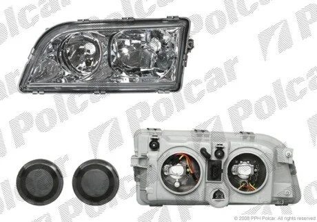 Фара основная правая H7, W5W Polcar 9041104E