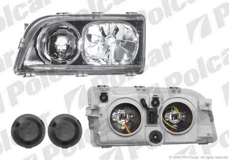 Фара основная правая H7, W5W Polcar 9041107E