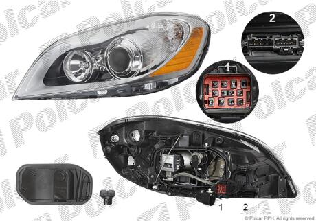Фара основная Polcar 9065101V