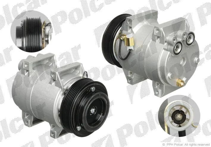 Компрессор кондиционера (новый) Polcar 9080KS-2 (фото 1)