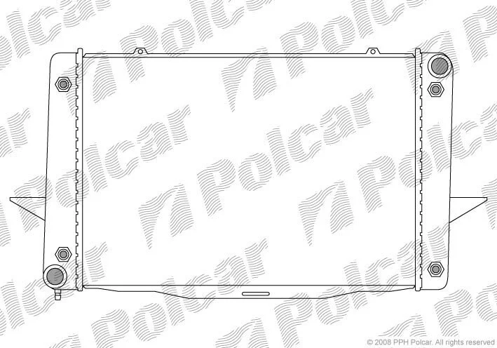 Радіатори охолодження Polcar 908508-4 (фото 1)