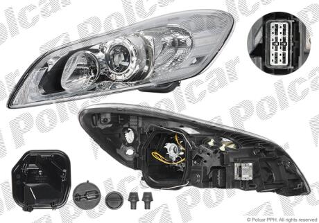 Фара основная правая H7, H9 Polcar 90C110-U