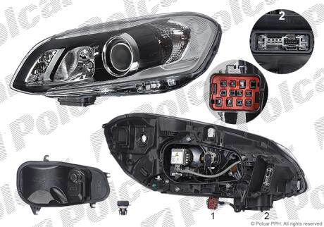 Фара основная Polcar 90X1093V