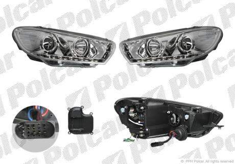 Фара основная Polcar 951109AE
