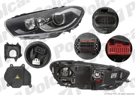 Фара основная Polcar 9511103V