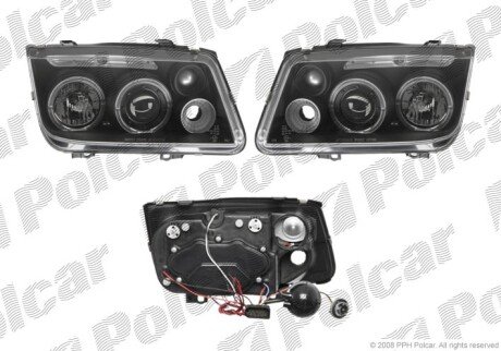 Фара основная правая, левая H1 Polcar 951209BE