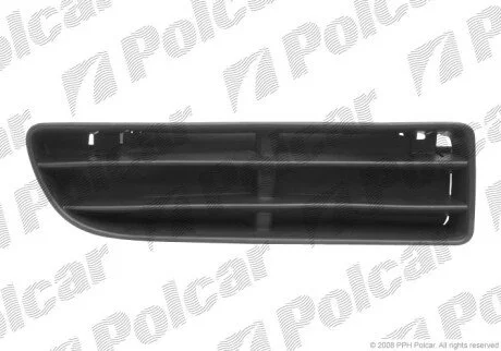 Решетка бампера правая Polcar 951227-2