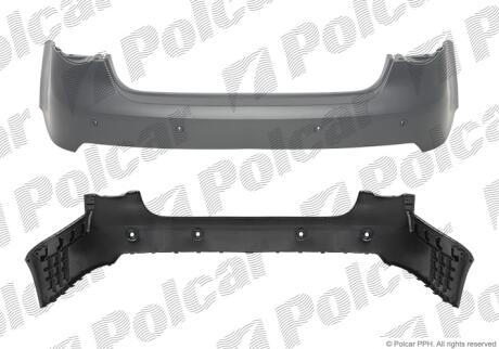 Бампер задний Polcar 951496-2