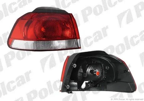 Фонарь задний слева наружный Polcar 9518876E