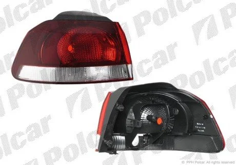 Фонарь задний справа наружный Polcar 9518887E