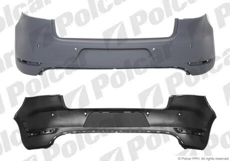 Бампер задній Polcar 9518961UA