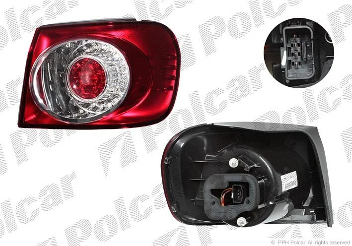 Ліхтар задній ліворуч зовнішній Polcar 951987-V (фото 1)