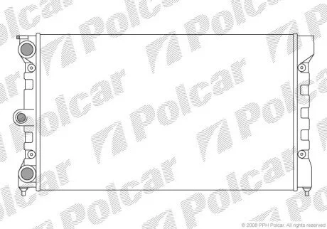 Радіатори охолодження Polcar 952308-2