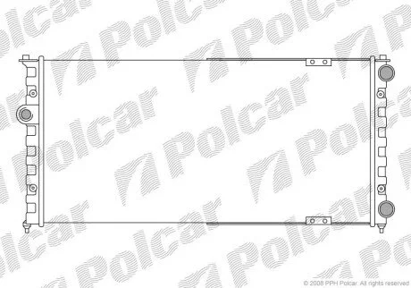 Радіатори охолодження Polcar 952408-6