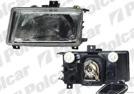 Фара основна права H4, W5W Polcar 9524104E