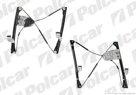 Склопідйомник Механічний Polcar 9524PSM5