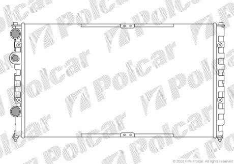 Радіатори охолодження Polcar 952508A1