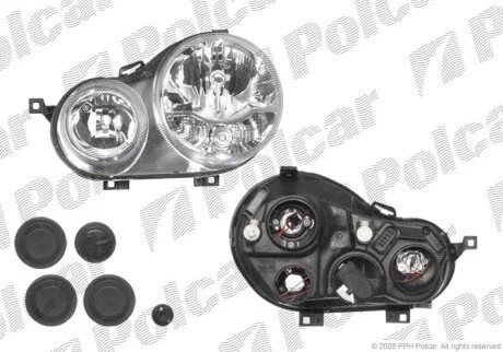 Фара основна ліва H1, H7 Polcar 9526091V