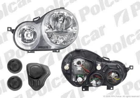 Фара основна ліва H4 Polcar 9526092E