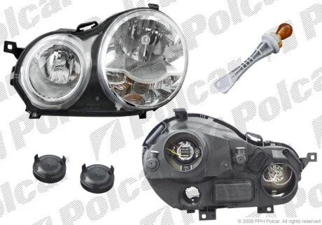Фара основна права H1, H7, PY21W, W5W Polcar 952610-U