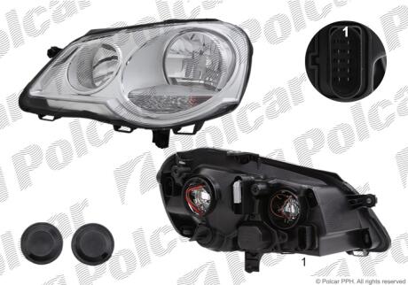 Фара основная Polcar 9527096E
