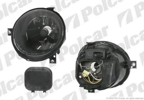 Фара основная правая H4 Polcar 9528101E