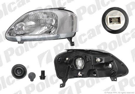 Фара основная правая H4 Polcar 9530102E