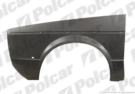 Крыло спереди справа с отверстием Polcar 953202