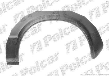 Ремкомплект крыла заднего правый Polcar 953284-5
