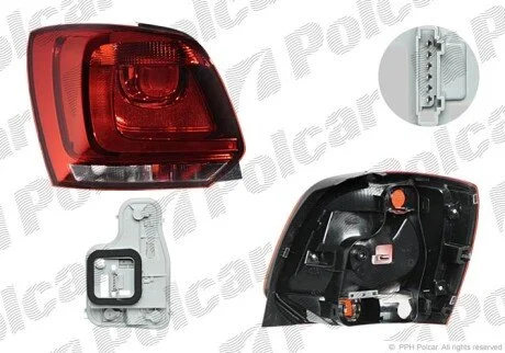 Ліхтар задній праворуч Polcar 953388-U