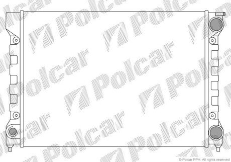 Радіатори охолодження Polcar 953408A2