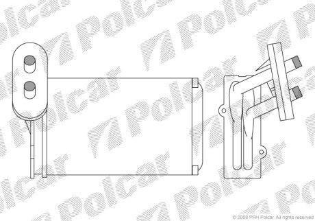 Радіатори обігріву Polcar 9534N8-1