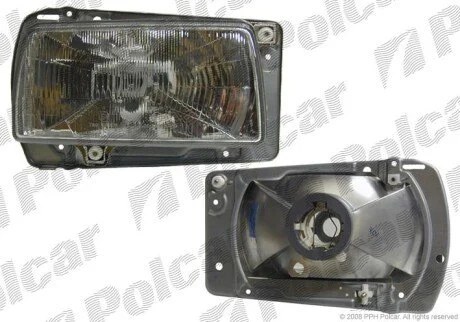 Фара основна права H4, W5W Polcar 953610-E