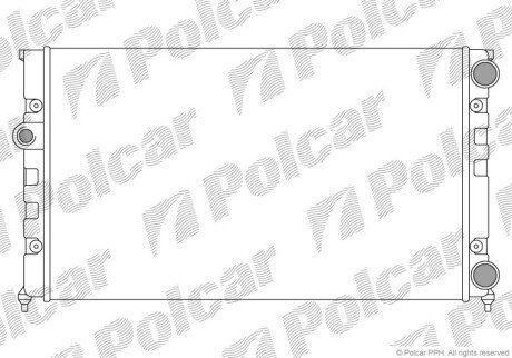 Радіатори охолодження Polcar 953808A2