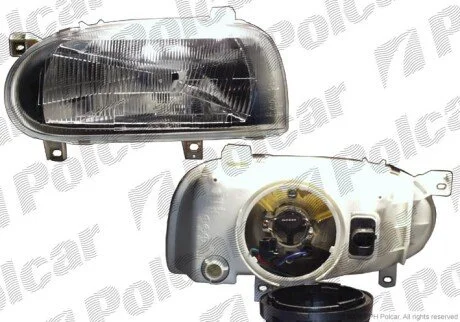 Фара основная правая, левая H1 Polcar 953809-E