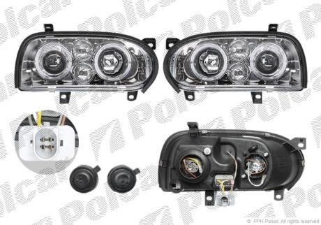Фара основная Polcar 953809LE