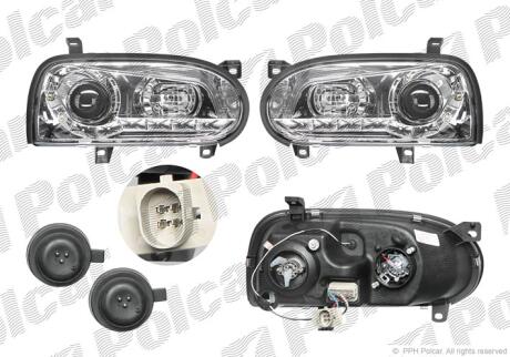 Фара основная Polcar 953809RE