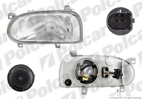 Фара основная Polcar 95381000E