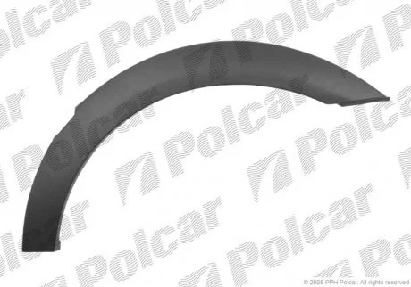 Накладка крила ззаду зліва з вирізом на накладку Polcar 9538816