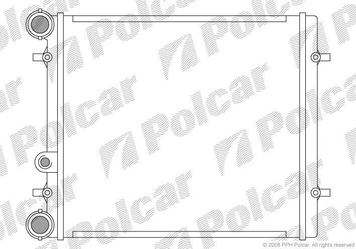 Радиаторы охлаждения Polcar 954108-1 (фото 1)