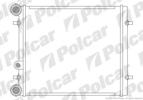 Радіатори охолодження Polcar 954108-1