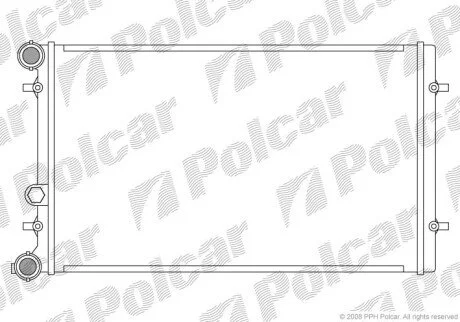 Радиаторы охлаждения Polcar 954108-2