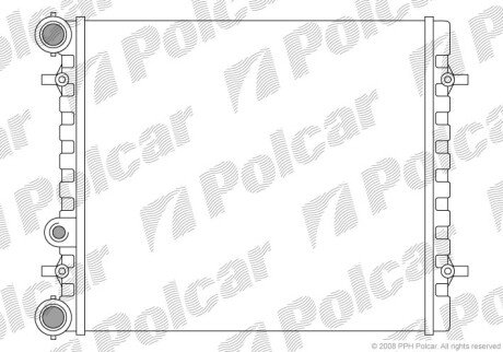 Радіатори охолодження Polcar 954108A1