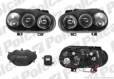 Фара основная правая, левая H1 Polcar 954109BE